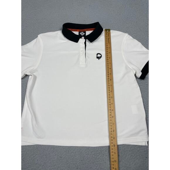 Outdoor Afro X REI Co-Op Womens Size XS White Short Sleeve Polo Shirt - Picture 5 of 11